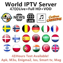 IPTV Subscription 4700 Channels 3700 VOD Arabic Europe USA Canadian African French India Latino Stream Live Android m3u IPTV Subscription 4700 Channels 3700 VOD Arabic Europe USA Canadian African French India Latino Stream Live Android m3u