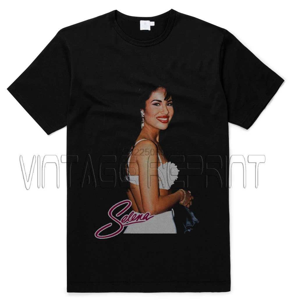 selena quintanilla black shirt