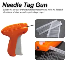 Тег пистолет Барб стандарт аттахер теггинг пистолет для одежды с 5000 зажимами пластиковые иглы полотенца javelin