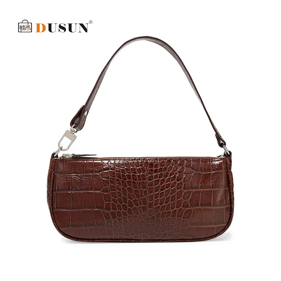 

Vintage Crocodile Women Handbags Bags Designer Luxury Shoulder Bags For Women 2019 Clutch Sac Bolsa Feminina Torebki Damskie