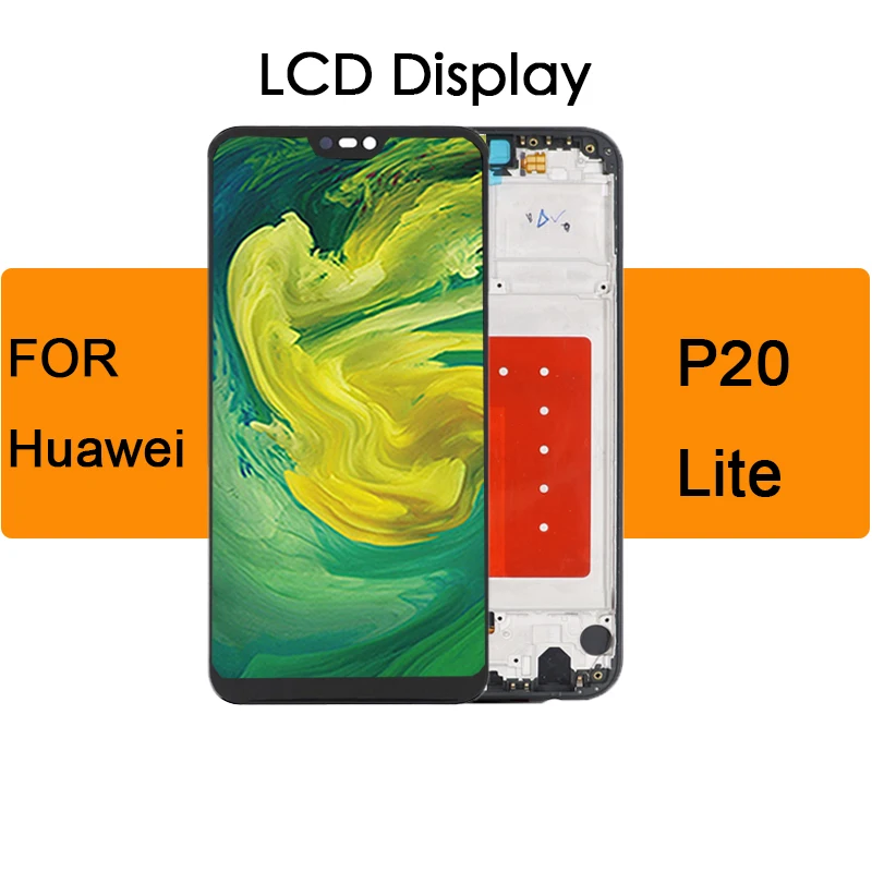 

Display Touch Screen Assembly Replacement With Frame LCD For HUAWEI P20 Lite Lcd ANE-LX1 ANE-LX3 2280*1080 AAA