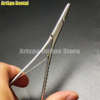 

Dental Orthodontic Mathieu Needle Holder 14cm Extra Fine Beak Instrument Tool