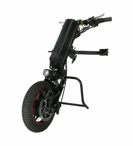Ue bezcłowy Conhismotor 36V 250W 8.8-11.6ah elektryczny ręczny składany wózek inwalidzki załącznik ręczny rower zestawy do konwersji Ue bezcłowy Conhismotor 36V 250W 8.8-11.6ah elektryczny ręczny składany wózek inwalidzki załącznik ręczny rower zestawy do konwersji