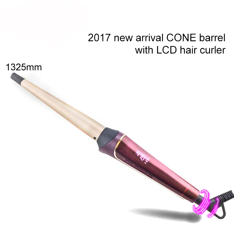 

Hair Curl Roller Curling Wand Ceramic Hair Curler Styler Professional LCD Hair Curling Iron Fashion Styling Tools Hairdressing