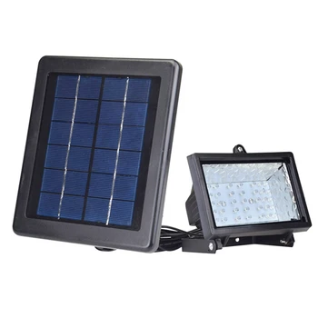 

6pcs/lot 30 LED Cool White/Warm White/Green Solar LED Floodlight Spotlight Outdoor Landscape Street Wall Light Lamp