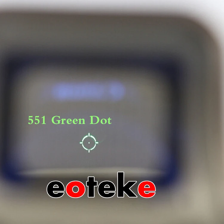 

552 557 551 556 Resident Evil 556 558 Holographic sight Red Green Dot Tactical Scope Optical Airsoft Free OEM custom logo