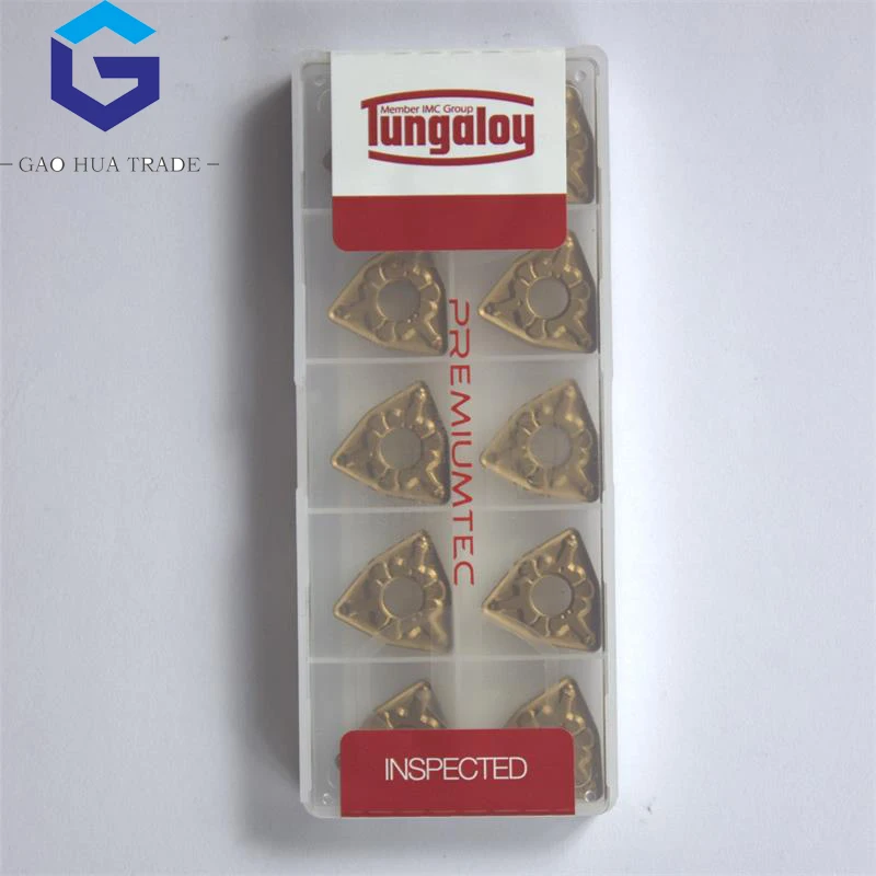 Tungaloy резак WNMG080412 TM T9125 с покрытием Garbide вставки для стали внешний