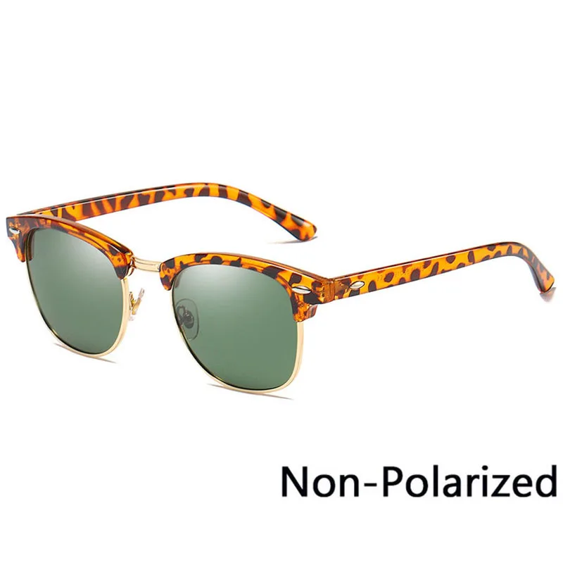 LEONLION новые модные поляризационные солнцезащитные очки без оправы для мужчин и женщин, брендовые дизайнерские солнцезащитные очки с полуоправой, Классические солнцезащитные очки Oculos De Sol