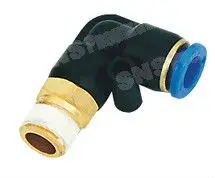 

elbow male fitting SPL6-M5 M5 to 6mm fittings SNS pneumatic couple air connector brass High Quality Air-powered Parts