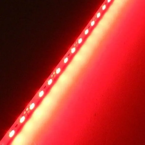 100 шт./лот 3.3ft 5050 rgb led light bar DC12V Водонепроницаемый 50 см 60 72leds Алюминий жесткой Светодиодные ленты LED Жесткий жесткая полосы света