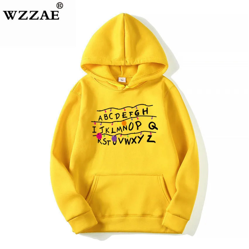  Stranger Things Printed Men's Hoodie Fashion Winter Autumn Men Women Cotton Hoodies Sweatshirts Top
