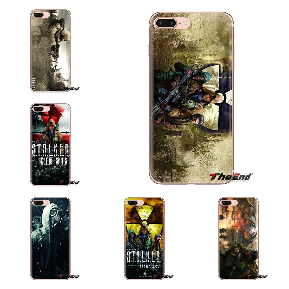 

stalker clear sky Game For iPod Touch Apple iPhone 4 4S 5 5S SE 5C 6 6S 7 8 X XR XS Plus MAX Transparent Soft Shell Covers
