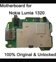 Well worked unlocked Original Motherboard For Nokia Lumia 1320 motherboard mainboard Logic Board