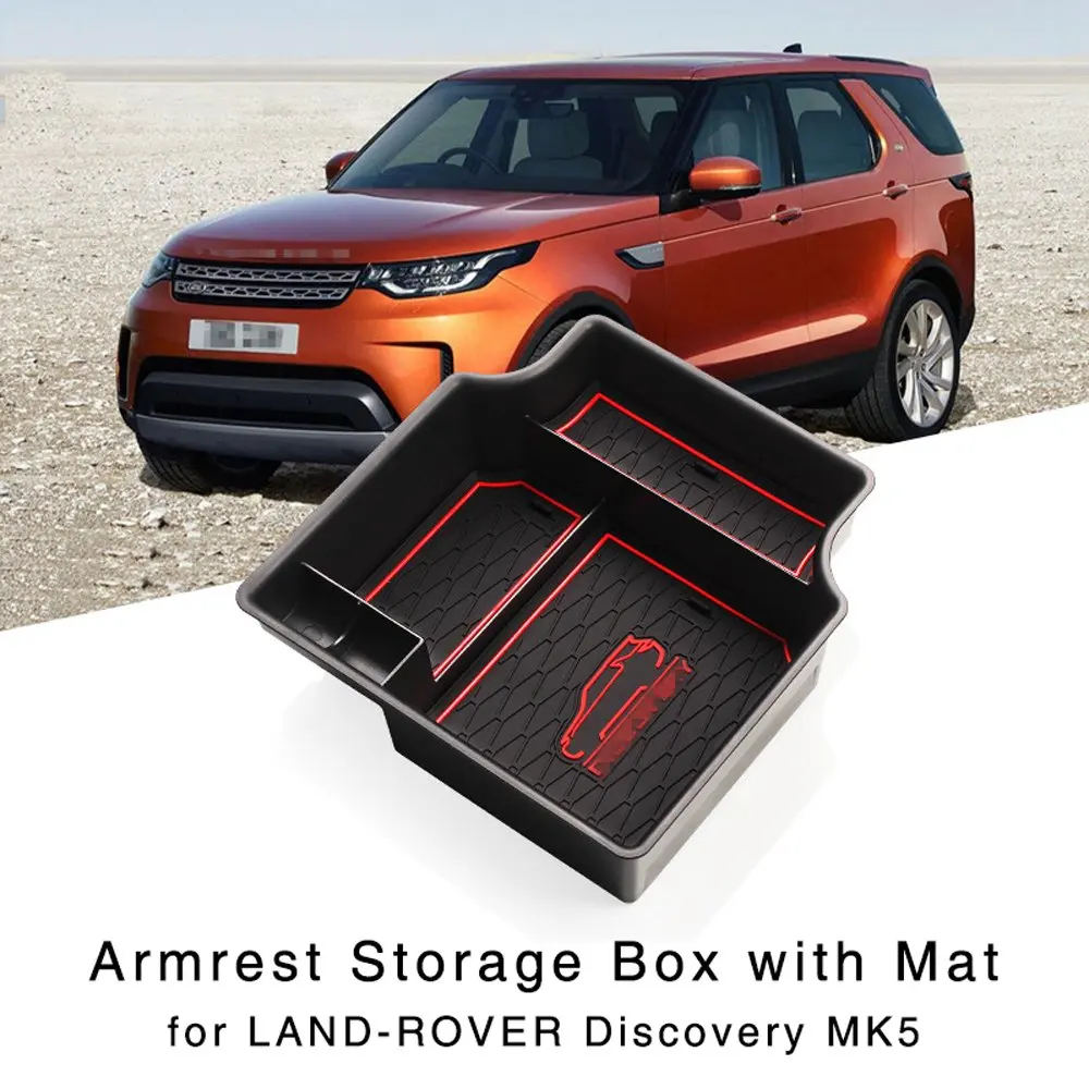 

Armrest Storage Box for Land Rover Discovery 5 2017 2018 Central Console Tray