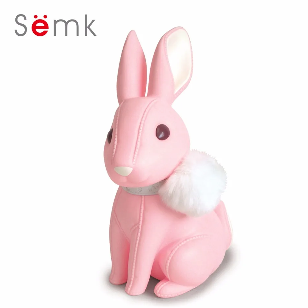 

Semk Rob.B Series Rubbits Doll Action Figure PVC Vinyl Doll With Plush Ball Collar Modern Home Accessories Children's Piggy Bank