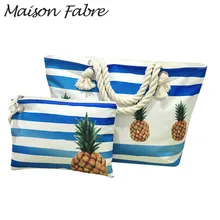 Женская Холщовая Сумка на плечо, сумки на ремне с ручками, сумки с рисунками из мультфильмов, женские сумки на молнии, 2 шт., дамские сумки большой вместимости