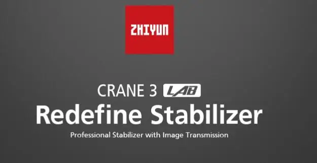 Zhiyun Crane 3 Lab 3-осевой ручной карданный Стабилизатор камеры Viatouch steadicam для dslr камер canon sony pk Crane 2