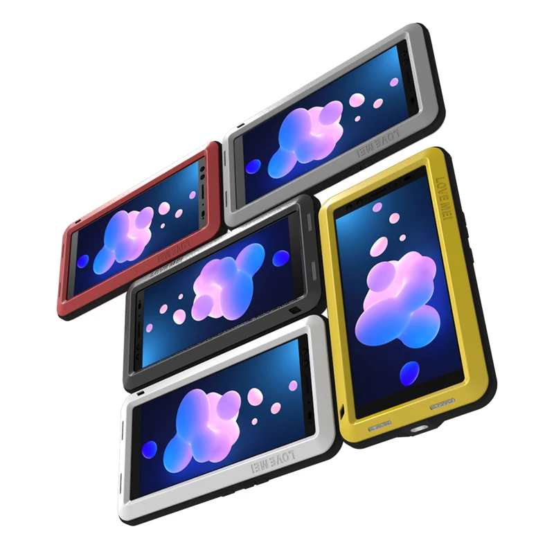 U12+ LOVE MEI Алюминий металлический корпус для htc U12 плюс крышка мощный бронированный противоударный чехол жизни Водонепроницаемый чехол Heavy Duty Gorilla Стекло