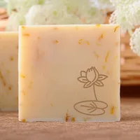 size 3x2cm Рисунок лотоса мыло ручной работы штамп прозрачный Diy натуральный акрил органическое декоративное мыло изготовление на заказ Печать - Цвет: size 3x2cm