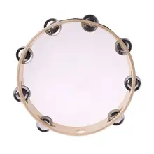 Перкуссия барабанный бубен рука Jingle для КТВ настольная игра; игрушка полиэфирная пленка