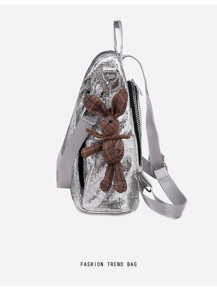 Рюкзак Яркий Модный тканый Змеиный PU Досуг женские дорожные сумки двойного назначения Рюкзак водоотталкивающие сумки на плечо