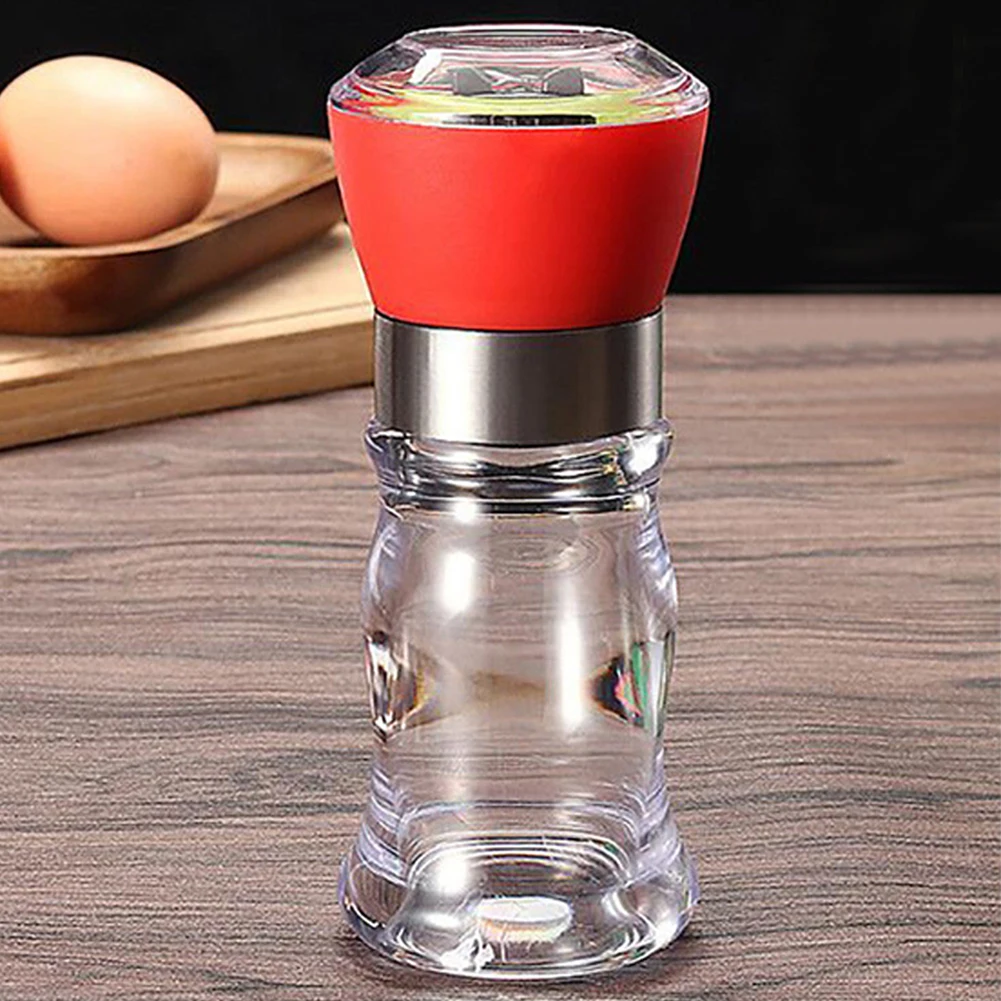 

Pepper Grinder or Salt Shaker,Glass Body Seasoning Bottle, Spice Mill Good Kitchen Grind Tool