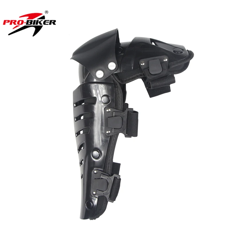 Pro байкерские мотоциклетные наколенники для мотокросса наколенники для мотогонок защитные наколенники Защитное снаряжение черные