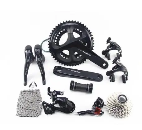 SHIMANO 5800 105 R7000 Groupset переключатель дорожный велосипед 50 34 52 36 53 39T 165 170 172 5 175 мм 12 25 11 28