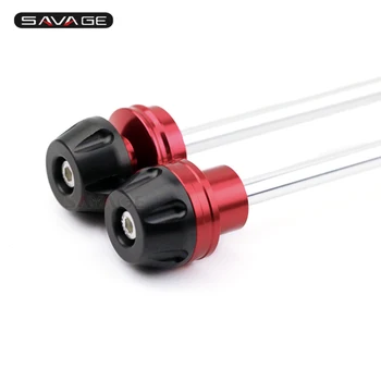 

Front Rear Axle Fork Wheel Protector Sliders For DUCATI 899 959 Panigale 2014-2017 2015 2016 Falling Protection Cap Pad Aluminum