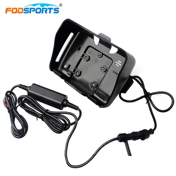 

Fodsports motorcycle gps accessories 1 pcs cradle holder with 1 pc power cable for 4.3 inch Motorcycle GPS navigation