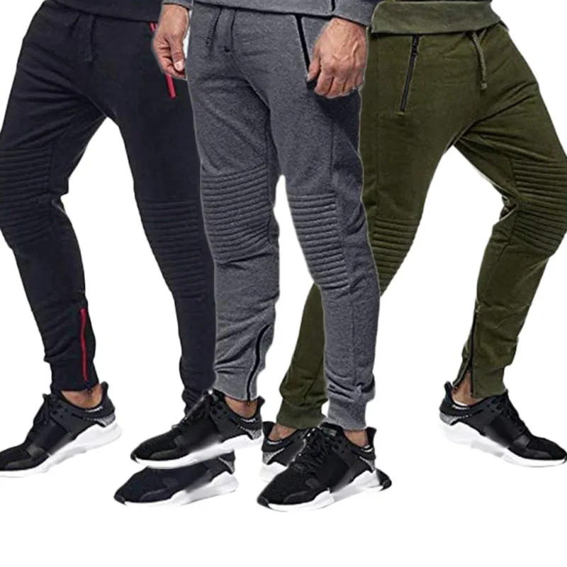 Модные Для мужчин флис Heritage пот Штаны Jogger плавки беговые дорожки Штаны спортивный костюм Sweatpant Спортивные Брюки