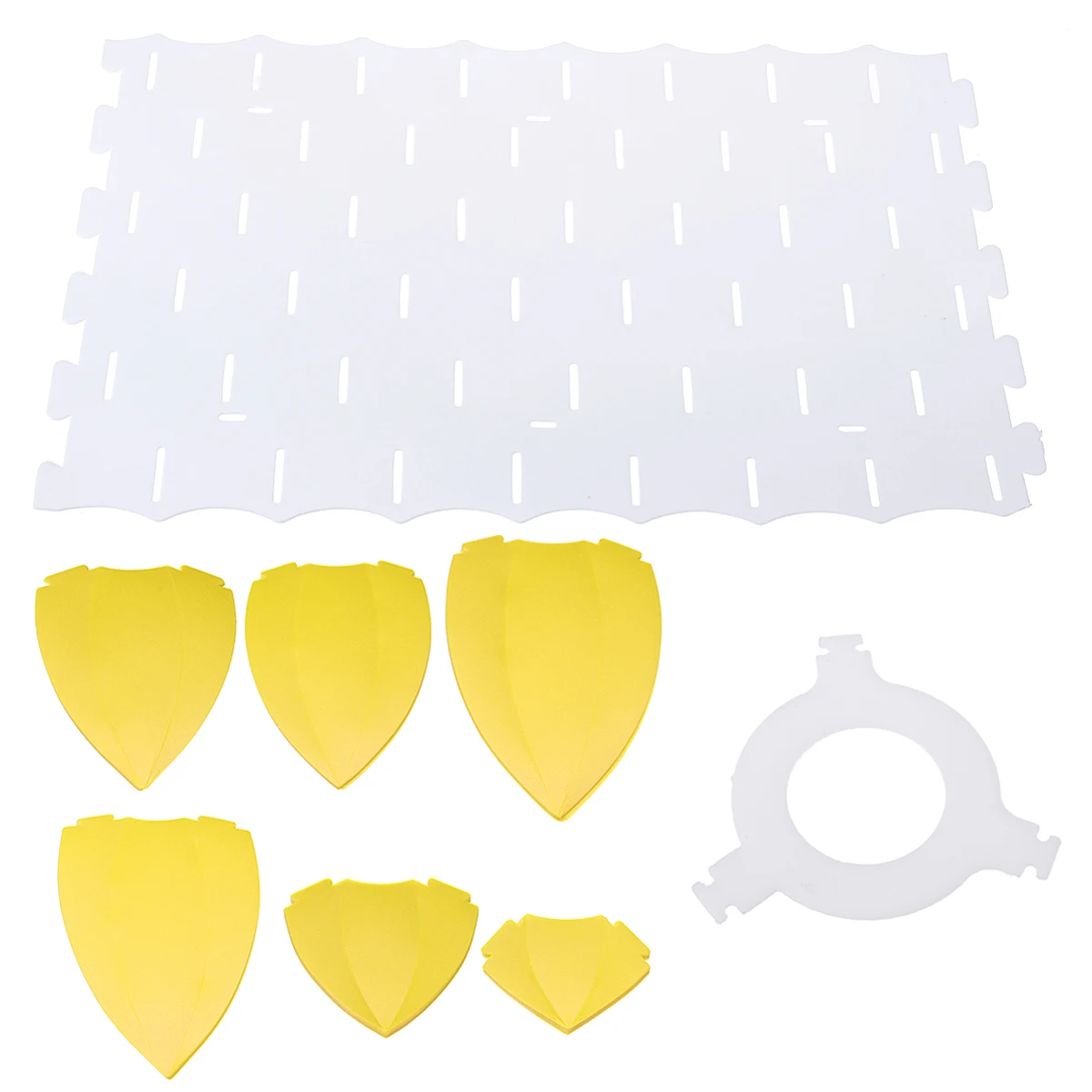 Yellow 7 цветов DIY Домашний Декор 6 слоев проволоки рисунок подвесная люстра в форме лотоса форма потолочная ручка dant светильник абажур долгий срок службы - Цвет корпуса: Yellow