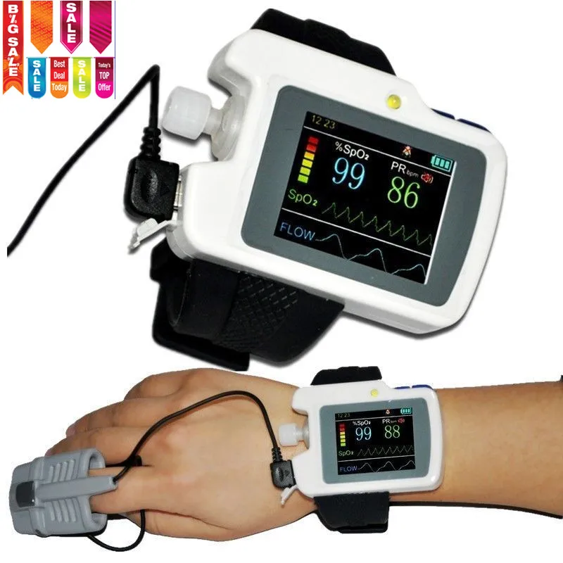 RS01 Wrist-watch Sleep-apnea-screen-meter Respiration Sleep Monitor PC-SW-CE