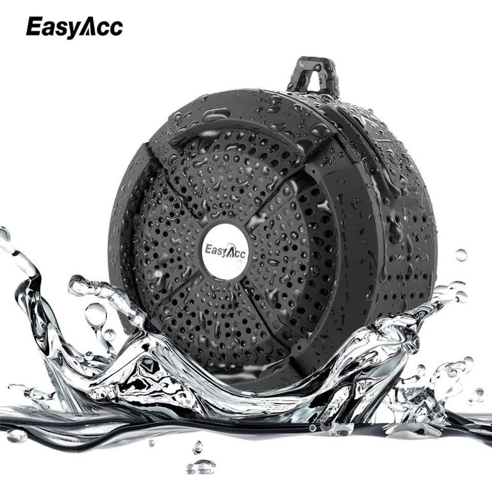 

EasyAcc Wireless Bluetooth Speaker Waterproof Portable Outdoor Mini Speaker with Micro SD TF Card Aux in BT4.0