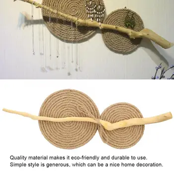 

Creative Hemp Rope Tree Branch Jewelry Display Rack Earrings Necklace Ring Bracelet Jewelry Hanging Rack Organizer Show Holder i