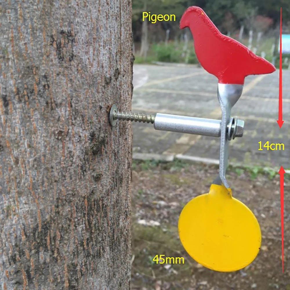 Высокое качество стали Plinking мишень стрельба голубь+ Круглый/для. 177 и. 22 свинцовых частиц пушки, сталь bbs, рогатки стрельба