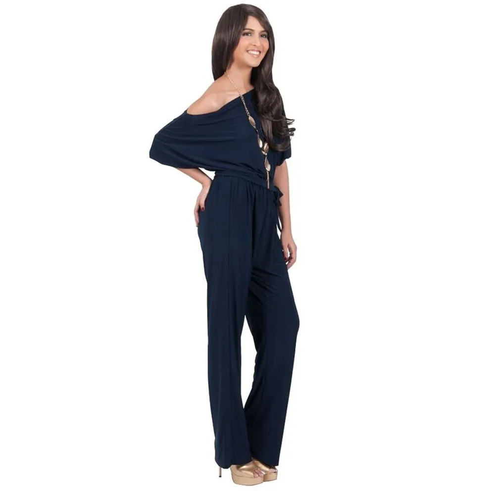 dark blue jumpsuit