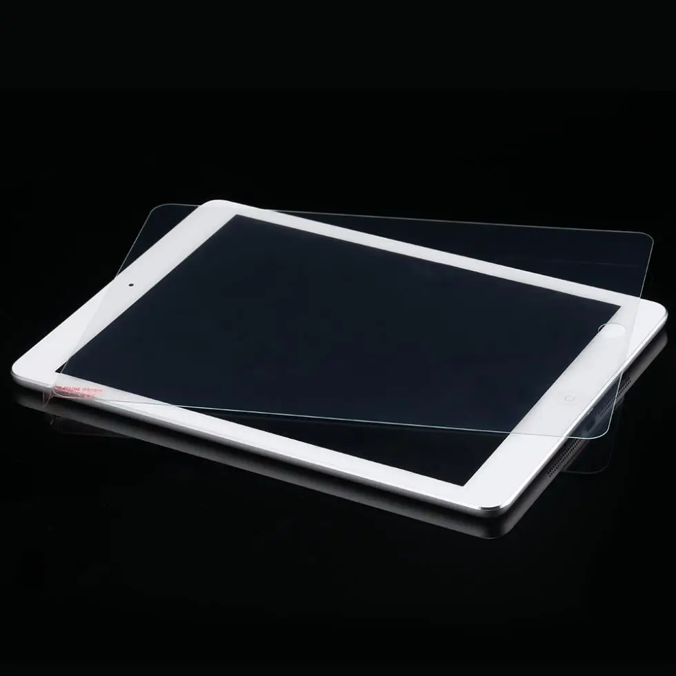 100Pcs Tempered Glass Screen Protector For iPad air 2 with Retail box