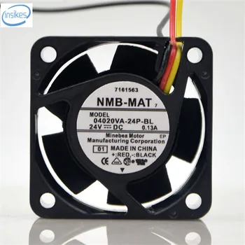

NMB 04020VA-24P-BL Computer Blower Cooling Axial Fan DC 24V 0.13A 4020 40*40*20mm 9500RPM 3 Wires