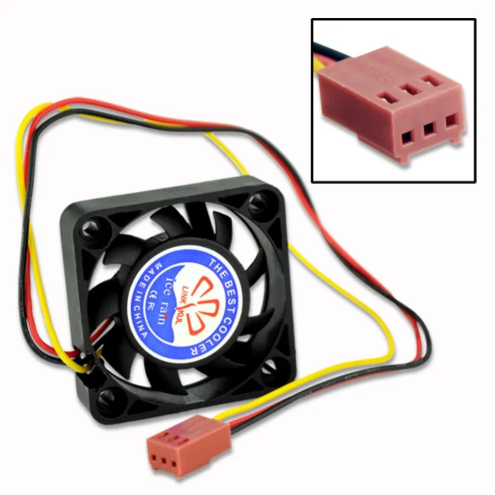 

YCDC Cheap! 1PC DC 12V 40mm 4cm 40x40x10mm Cooler Cooling Fan For VGA Video Graphics Card CPU Heatsink Cooling Fan PC 3pin