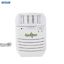 Wireless Motion Sensor Infrared Detector Voice Alarm Sound Amplifier Speaker Lithium Battery Powered Support SD Card Playback