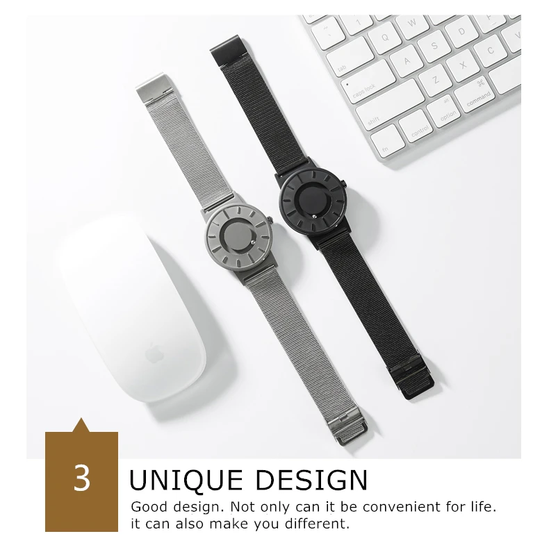 Magnetic Bearing Wrist Watch