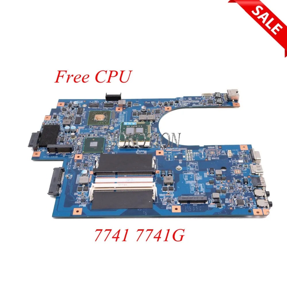Материнская плата NOKOTION MBPT101001 для ноутбуков acer 7741G 7741 series INTEL HM55 HD5650 DDR3 MB. PT101.001|laptop