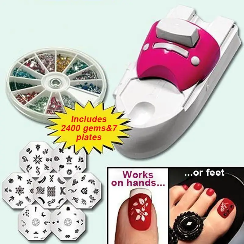 New-Beauty-Tools-Nail-Painting-Arts-Device-Kits-All-In-One-Nails-Art-Machine-For-Women_