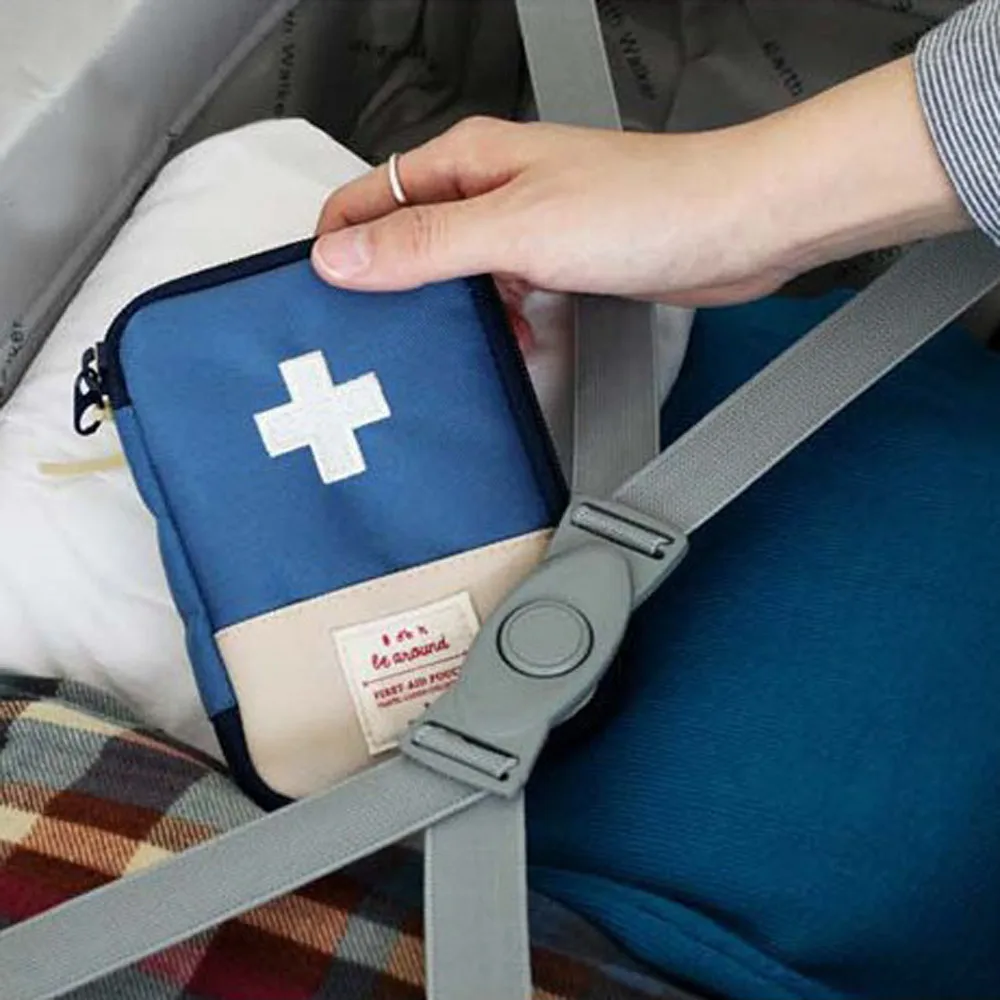 Портативный Открытый аптечка сумка Сумка дорожная медицина посылка аварийные сумки маленький медицинский Органайзер с разделителем для хранения# LR4