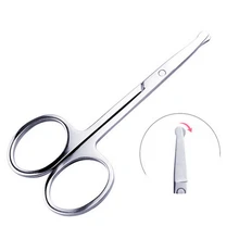 Новейшие ножницы для стрижки волос Машинка-триммер для лица из нержавеющей стали модный инструмент для красоты