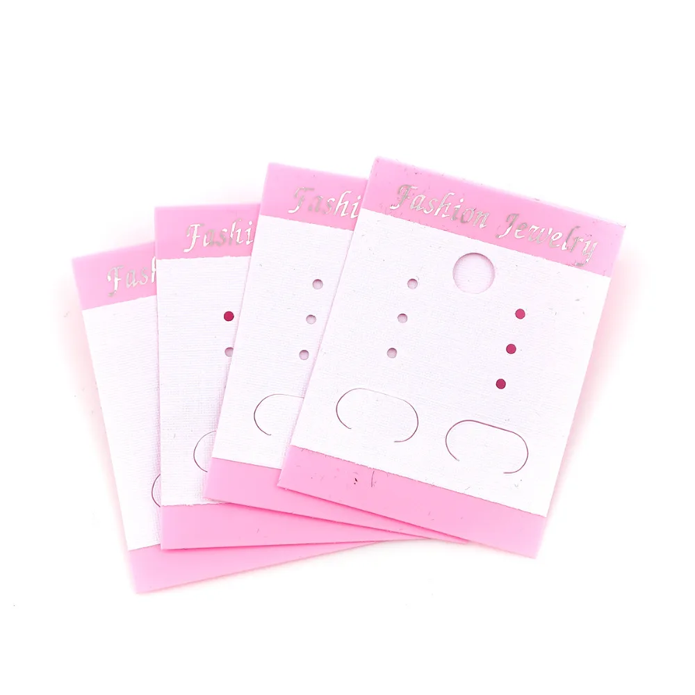 8Seasons PVC Jewelry Earrings Display Card Geometric Rectangle Colorful Accessories 50mm(2&quot) x 37mm(1 4/8&quot) 50 Sheets | Украшения и