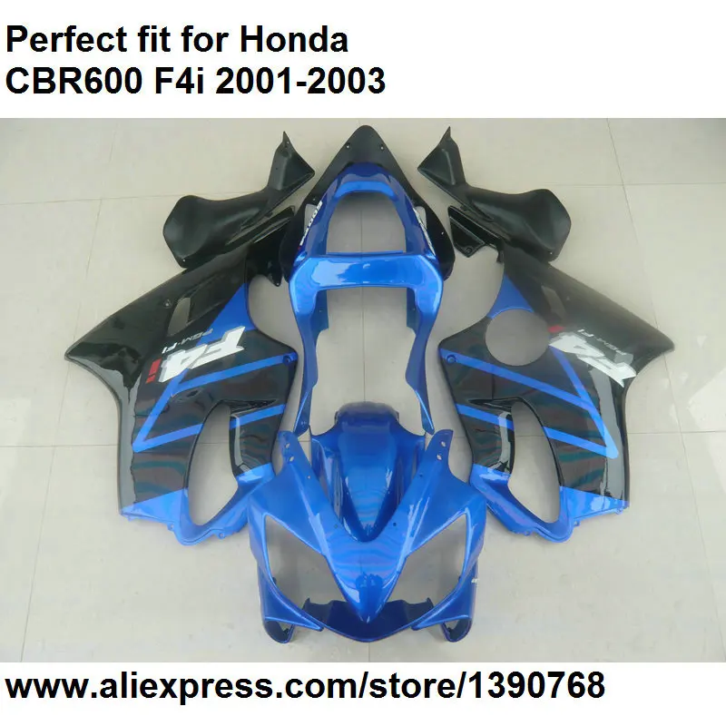 Aftermarket body parts fairings for Honda CBR 600 F4i 2001 2002 2003 ...