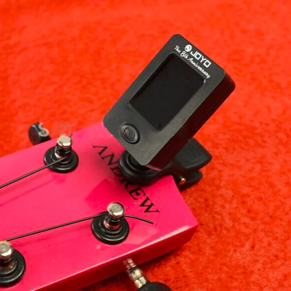 1pc Clip On Chromatic Tuner Guitar Bass Banjo Ukulele Violin OUD Tuner