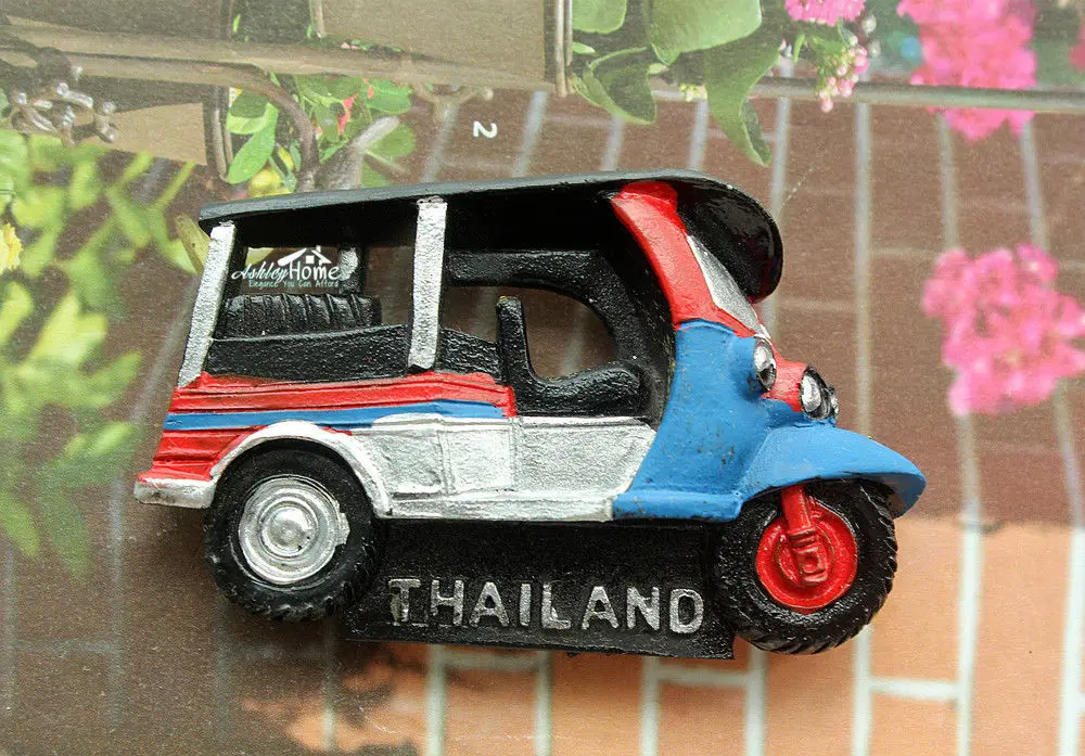 Thailand Tuk туристический сувенир для путешествий 3D декоративный магнит